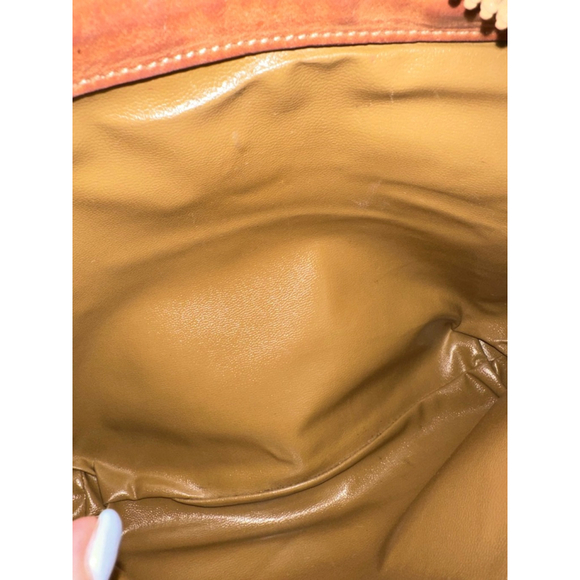 Celine Beige Brown Monogram Canvas Crossbody Bag - Picture 8 of 11